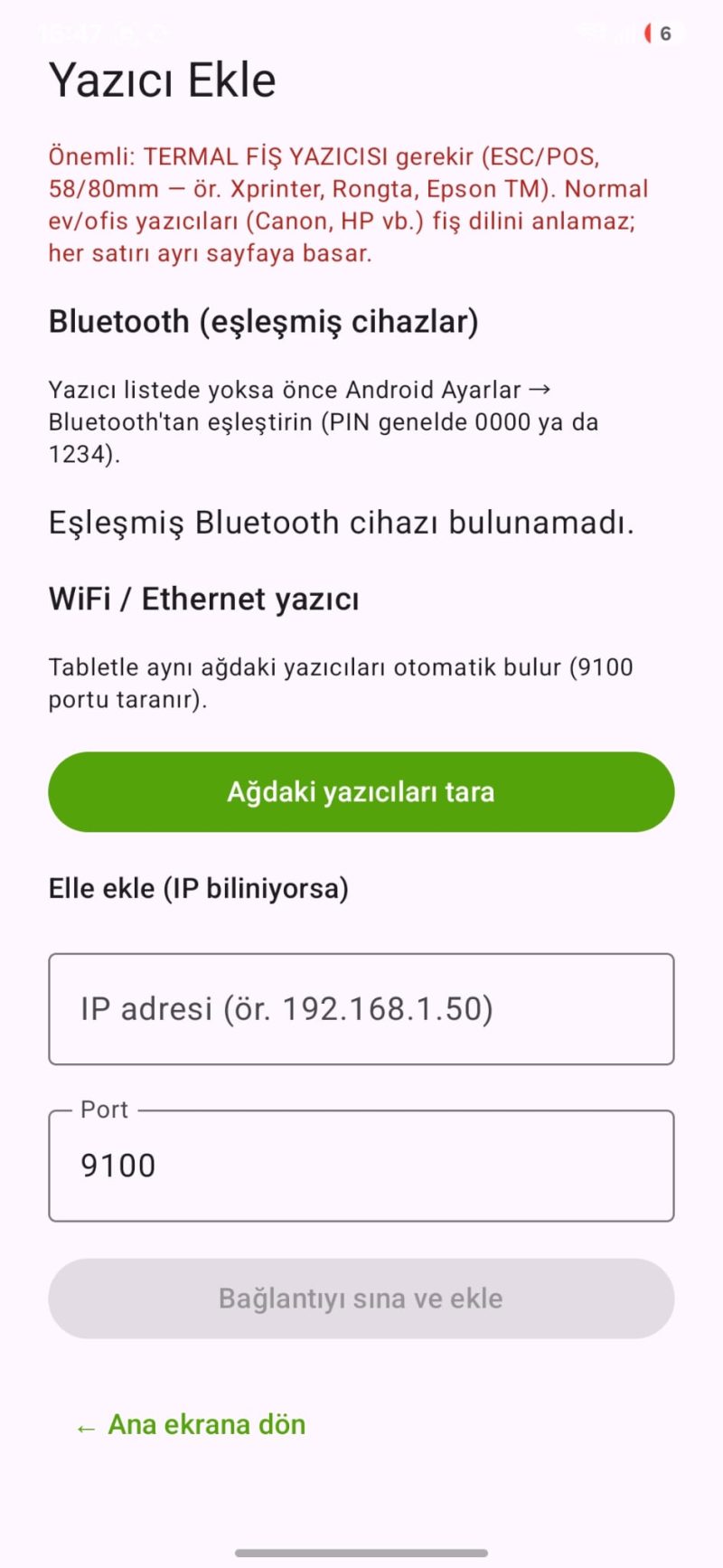 Açık Kaynak Gel-Al & Paket Servis Platformu SaaS